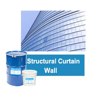 Two-Part High Strength Excellent Resistance High& Low Thermal Silicone Sealant Neutral Curtain Wall Structural Silicone Sealant