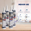 TNS758 KINGWIT Wholesale Water Proof House Silicone Sealant For Sealing Sinks Tubs Showers Fixtures Countertops And Plumbing Projects