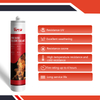 TNS-784 Fire Rated Silicone Sealant for Windows and Doors
