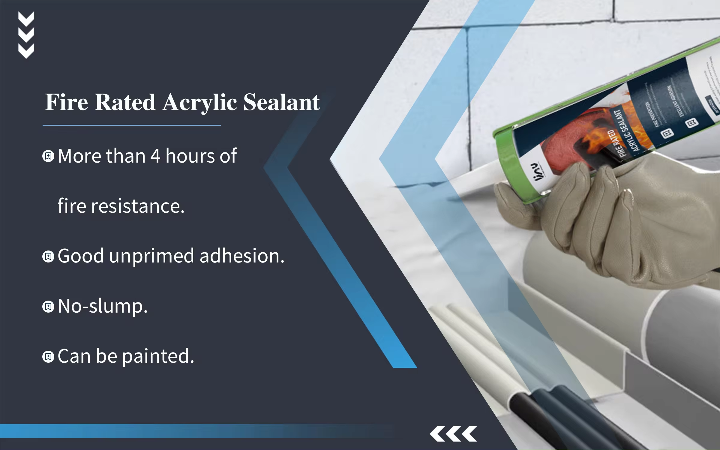Fire rated Acrylic Sealant Supplier