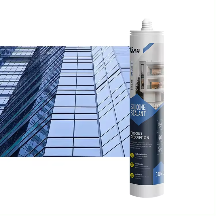 TNS731 Excellent UV High Temperature Resistance Neutral-Cure Weatherproof Glass Silicone Sealant For Construction Curtain Wall