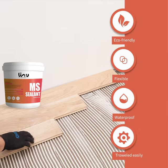 Cheap Price Environmentally Friendly Solvent Free Ms Hybrid Polymer Wood Flooring Adhesive Supplier 