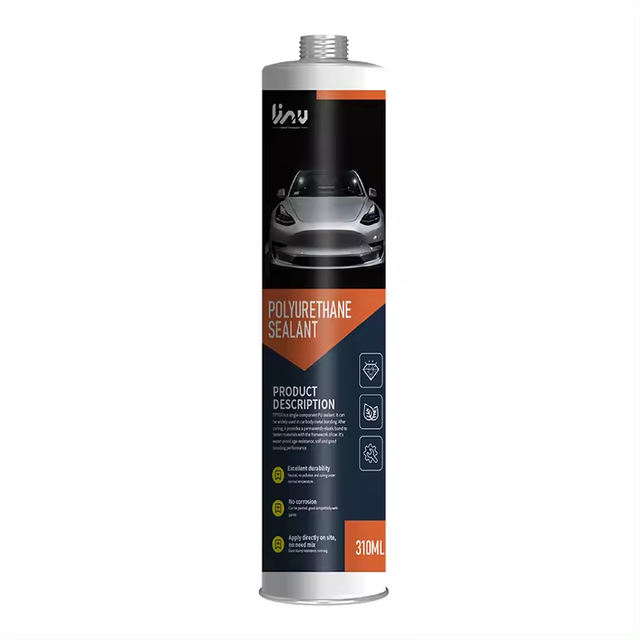 TP703 KINGWIT High-Performance Flexible Non-Sag Fast Cure Black Windshield Polyurethane Sealant