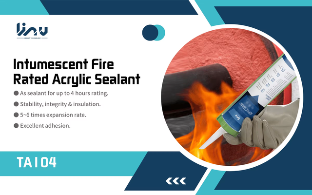 Ready-to-use One-part Stable Integrity And Insulation Intumescent Fire Rated Acrylic Sealant For Grouting Joints Supplier