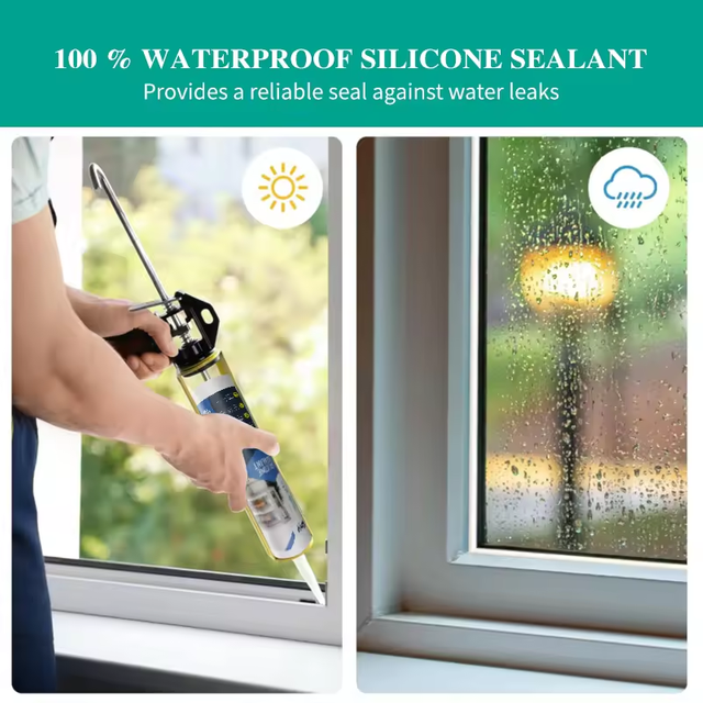 One-Part No Smell Excellent Durable Project-Specific Construction Neutral Weatherproof Silicone Sealant
