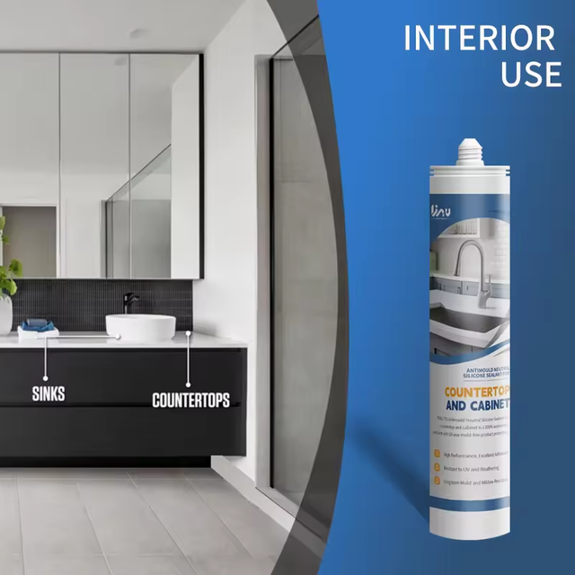 High Performance Excellent Adhesion Anti Fungal Mildewproof Silicone Sealant In China