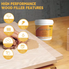 TA-111 Single Pack Fast-curing Water Based Multiple Densities Wood Filler/Timber for Exterior Use