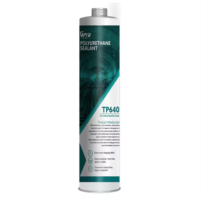 TP640 KINGWIT Safe Non-Toxic Anti-Leakage Urban Subways Underground Construction Water Swelling Polyurethane Sealant Supplier