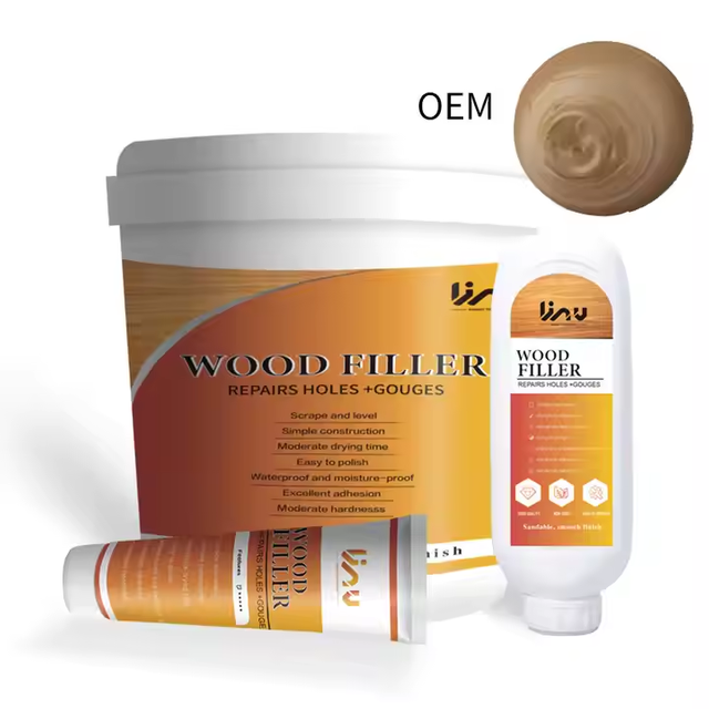 TA-111 Easy Polish Waterproof And Moisture-Proof Excellent Adhesion Wood Furniture Pore Filler Repair For Woodworking Supplier