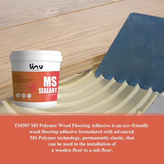 China High Performance Very High Bond Strength Solvent Free Wood Flooring Adhesive Ready Supplier 