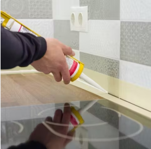 Home Decoration, Kitchen And Bathroom Edge Selection Glass Glue Or Sealant, Need To Pay Attention To What?