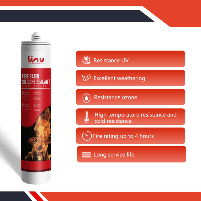 TNS-784 Fire Rated Silicone Sealant for Windows and Doors