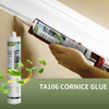 TA106 KINGWIT Cheap Price Low VOC White Painter Caulking Compound Latex Acrylic Sealant Supplier