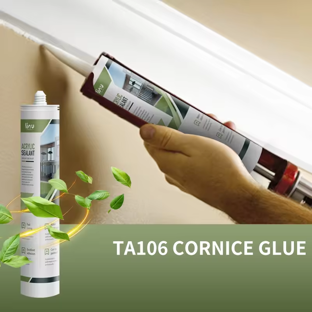 TA106 KINGWIT One-component Water-based Cornice Fixing High Quality Efficiently Bonding Adhesive And Sealant 