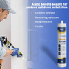 Indoor And Outdoor Decoration Projects Acidic White Exterior Window Caulking Seaalant Supplier