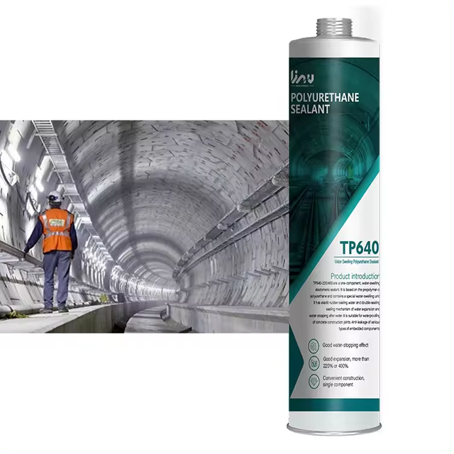 TP640 KINGWIT Safe Non-Toxic Anti-Leakage Urban Subways Underground Construction Water Swelling Polyurethane Sealant Supplier