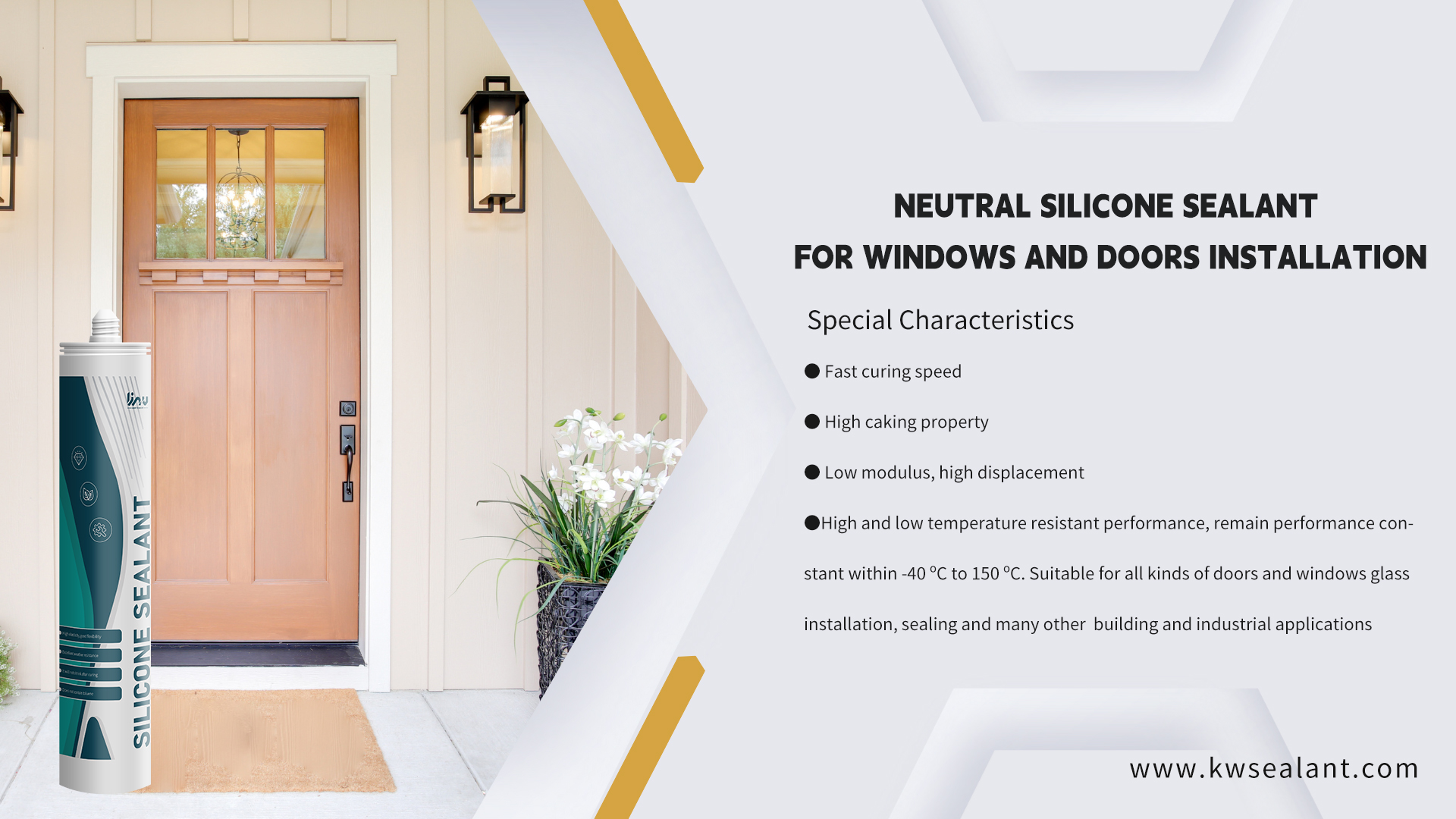 Commonly Used Sealing Materials for Doors And Windows - Sealants