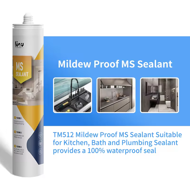 TM512 KINGWIT Manufacturer Modified Price MORE 20Yrs OEM ODM Waterproof And Mildew Proof MS Polymer Sealant Factory