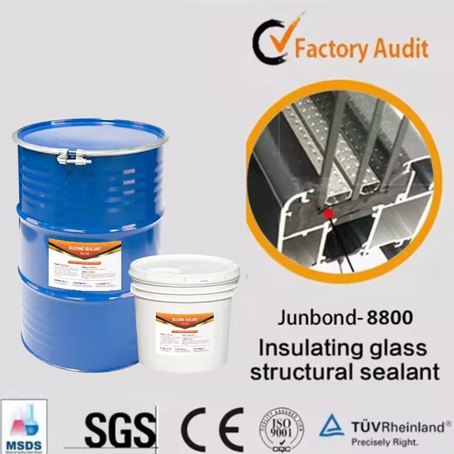Two-Component Neutral Cured Good Extensibility And Water Tightness Insulating Glass Silicone Sealant for Double Glazing Unit Glass Supplier
