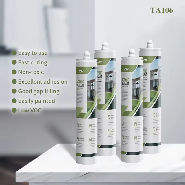 TA106 KINGWIT One-component Water-based Cornice Fixing High Quality Efficiently Bonding Adhesive And Sealant 