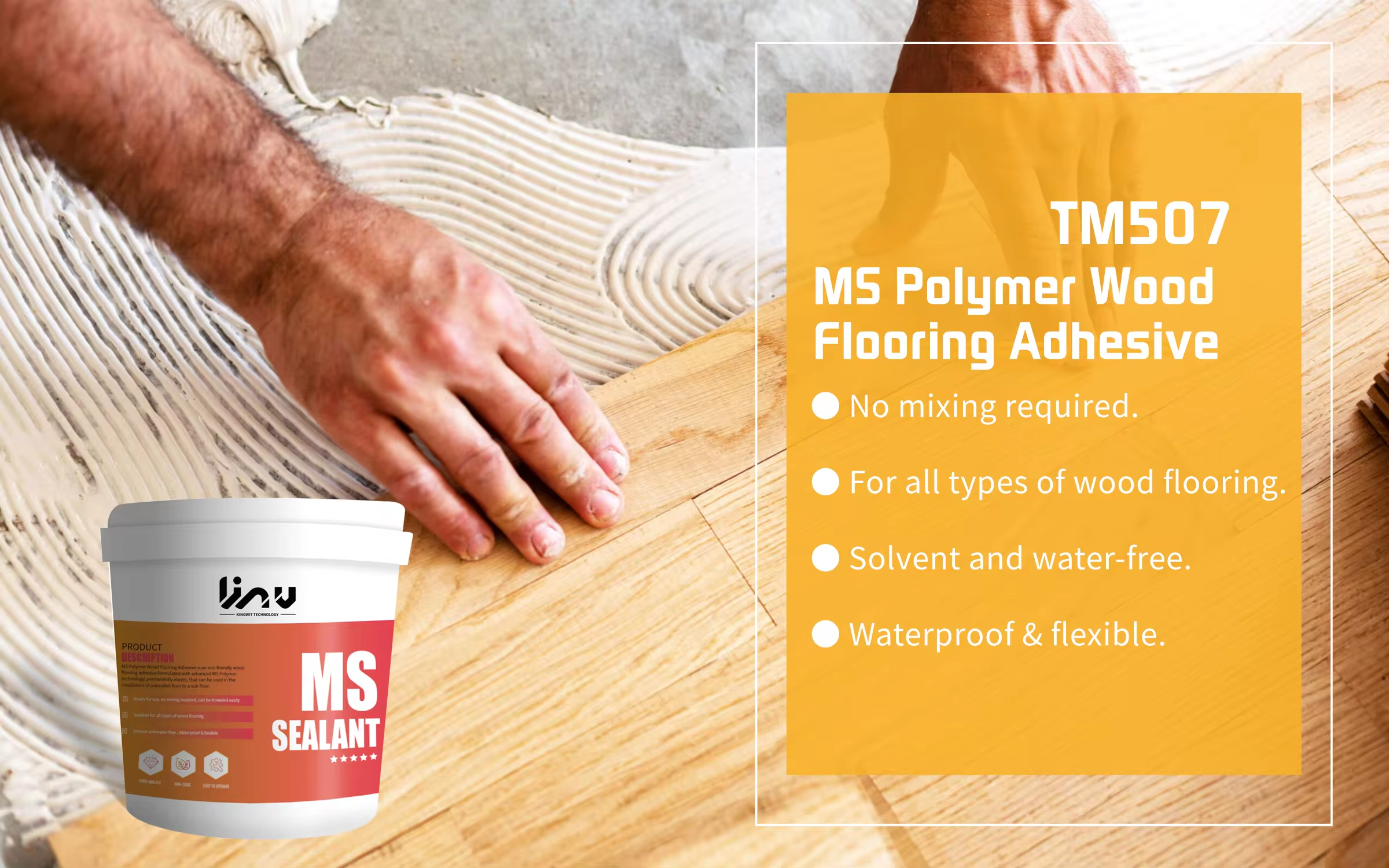 Solvent and water-free