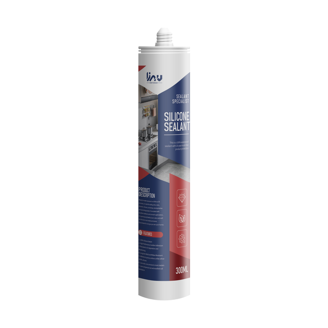 100% Silicone Resistant To UV Non Corrosive Bottle Low Odor Silicone Sealant For Kitchen And Bath