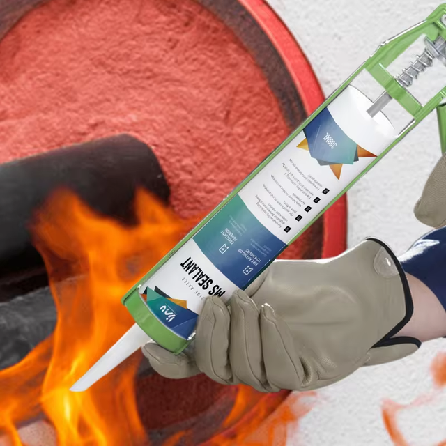 Good Unprimed Adhesion Paintable Construction No Slump One-component Fire Rated Acrylic Sealant