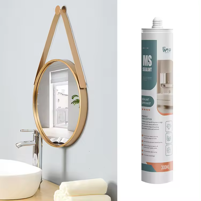 Premium Paintable No Solvent No Crack No Shrinkage Ms Crystal Clear Bonding Glue Supplier 