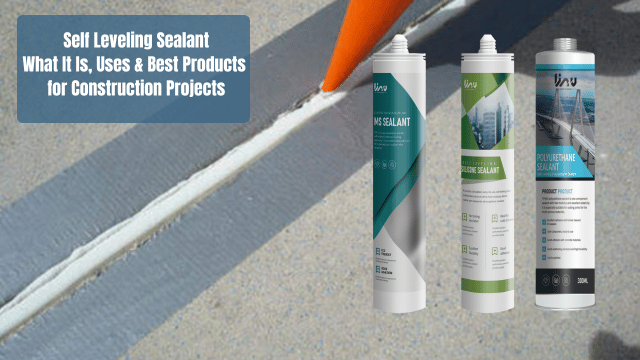 Self Leveling Sealant: Best Types, Uses & How to Choose (2026 Guide)