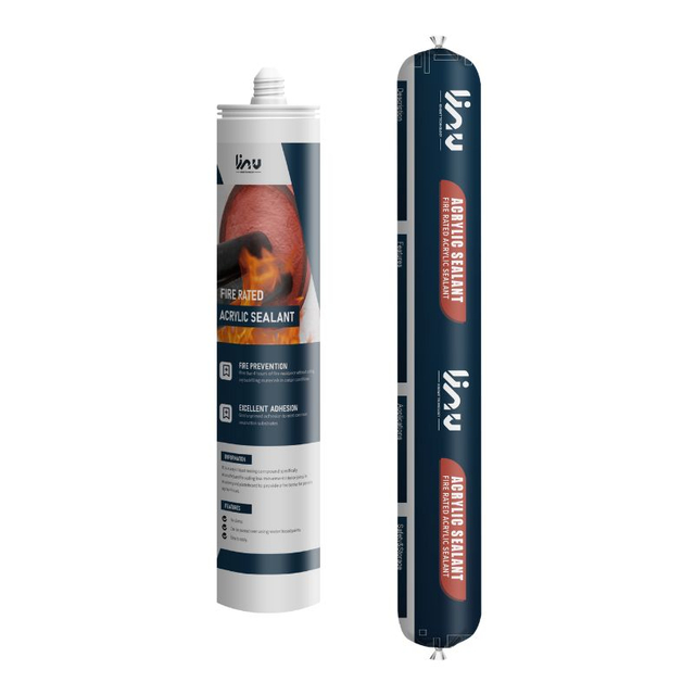 we provide cartridges and sausages package for fireproof sealant