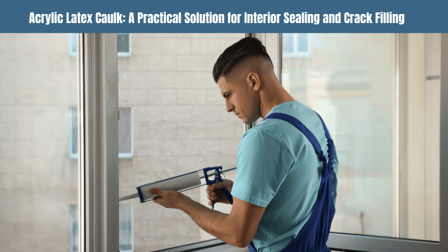 Acrylic Latex Caulk: A Practical Solution for Interior Sealing And Crack Filling