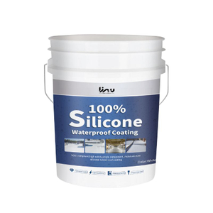 TW320 White Grey 100% Silicone Waterproof Coating for Roofing