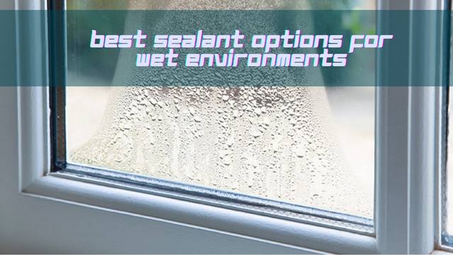 Best Sealant Options For Wet Environments