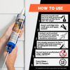 how to use siliconized acrylic caulk