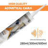 Acoustic caulk is a high-performance caulk to reduce sound transmission from room to room